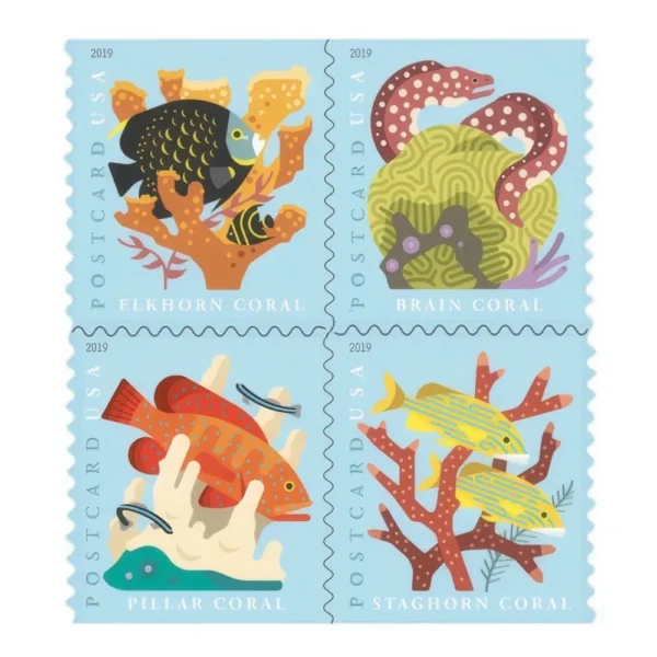 Coral Reefs Postcard 2019