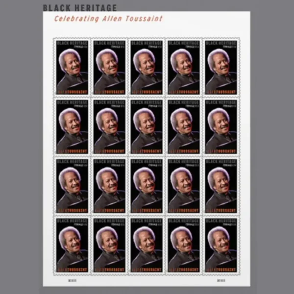 2025 Allen Toussaint (Black Heritage Series) Forever First Class Postage Stamps